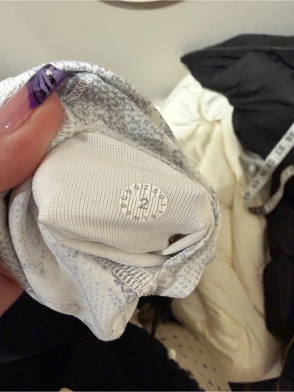 lululemon athletica Light Heather Gray Leggings